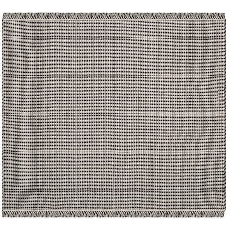 Safavieh Montauk Square Area Rug Ivory & Black - 6 x 6 ft. MTK340D-6SQ